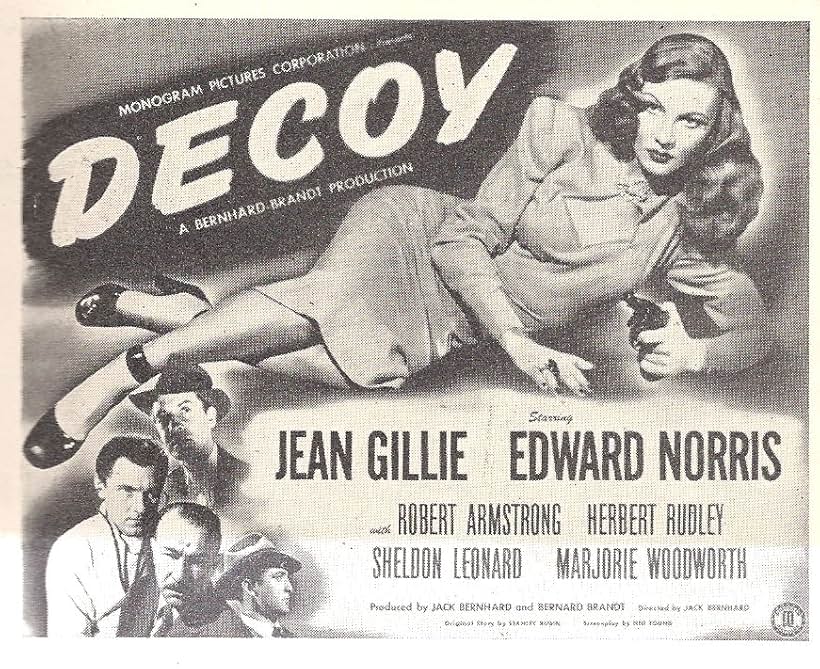 Robert Armstrong, Jean Gillie, Sheldon Leonard, Edward Norris, and Herbert Rudley in Decoy (1946)