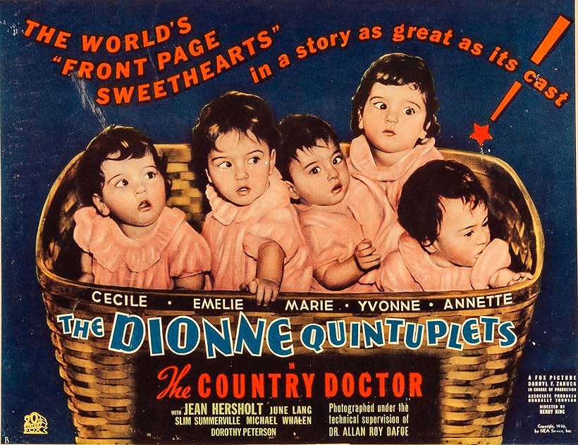 Annette Dionne, Cecile Dionne, Emilie Dionne, Marie Dionne, Yvonne Dionne, and The Dionne Quintuplets in The Country Doctor (1936)