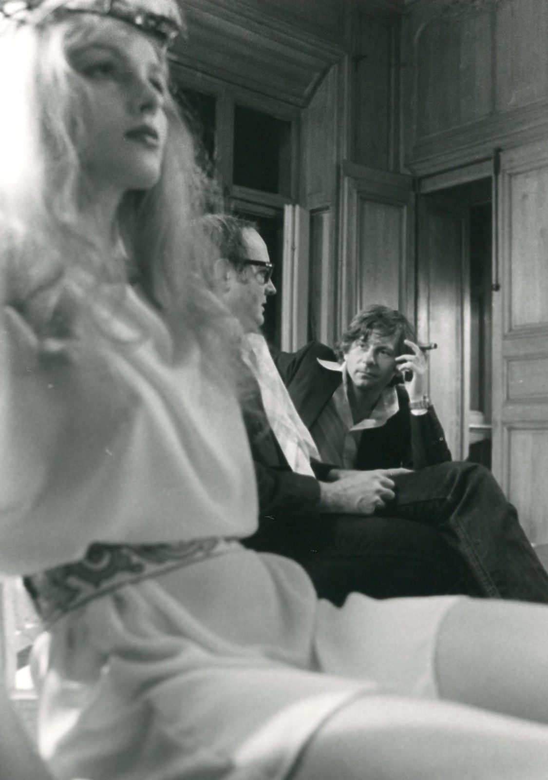 Roman Polanski and Arielle Dombasle in Chassé-croisé (1982)