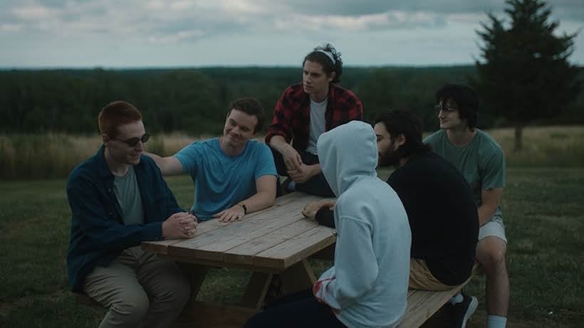 Samuel Vita, Matthew Marcus, Gabe Armentano, Emma Waters, Dominick Pate, and Spencer Wawak in Magnolia Flowers (2021)