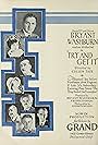 Edward Everett Horton, Lionel Belmore, Rose Dione, Billie Dove, Joseph Kilgour, Carl Stockdale, Cullen Tate, and Bryant Washburn in Try and Get It (1924)