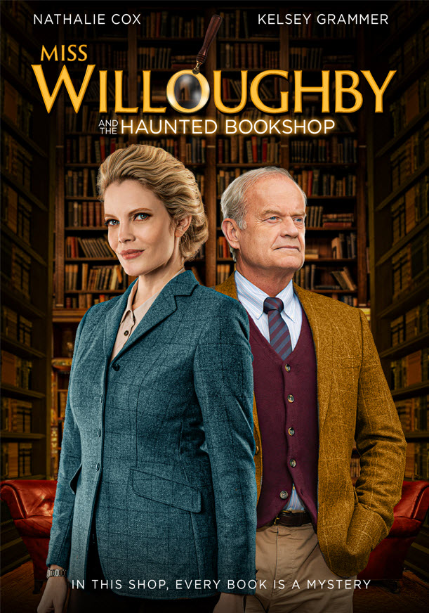 Kelsey Grammer and Nathalie Cox in Miss Willoughby and the Haunted Bookshop (2021)