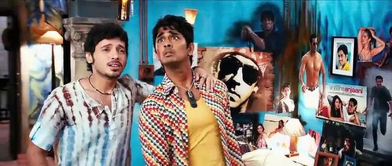 Siddharth and Divyendu Sharma in Chashme Baddoor (2013)