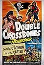 Will Geer, Helena Carter, John Emery, and Donald O'Connor in Double Crossbones (1951)