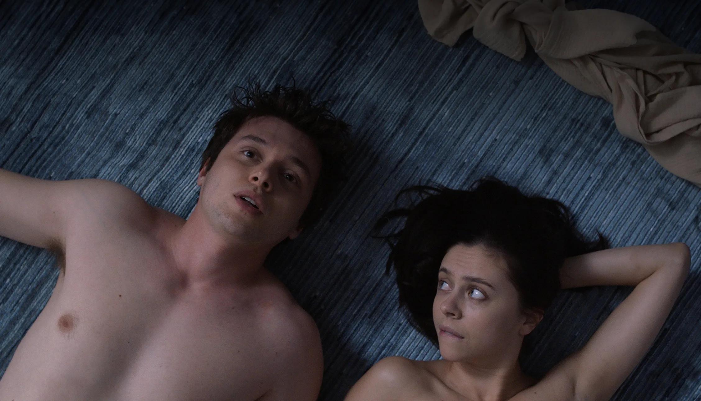 Bel Powley and Nick Robinson in Turn Me On (2024)