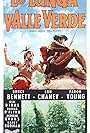 Lon Chaney Jr. and Bruce Bennett in La lunga valle verde (1956)