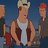 Johnny Hardwick, Mike Judge, and Stephen Root in King of the Hill (1997)