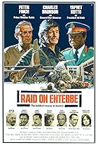 Charles Bronson, Yaphet Kotto, and Peter Finch in Raid on Entebbe (1976)