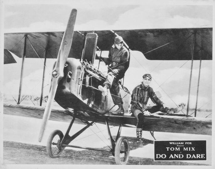 B.H. De Lay and Tom Mix in Do and Dare (1922)