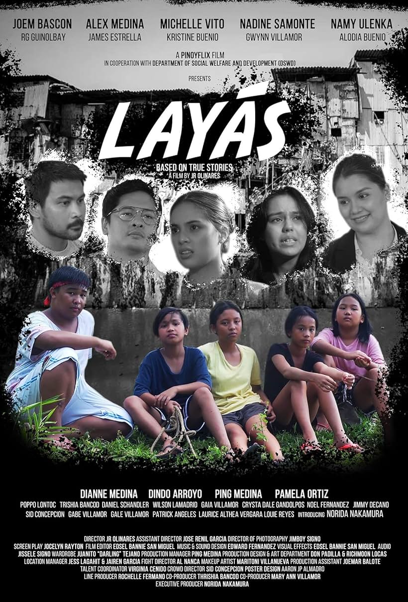 James Mavie Estrella, Namy Ulenka, Gwynn Villamor, RG Guinolbay, Kristine Bueno, Alodia Bueno, Nadine Samonte, Alex Medina, Joem Bascon, and Michelle Vito in Layas (2024)