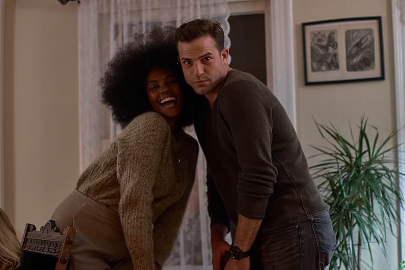 Brian Badolato and Novi Brown in Spider (2022)