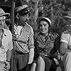 Julie Adams, Richard Carlson, Richard Denning, and Nestor Paiva in Creature from the Black Lagoon (1954)