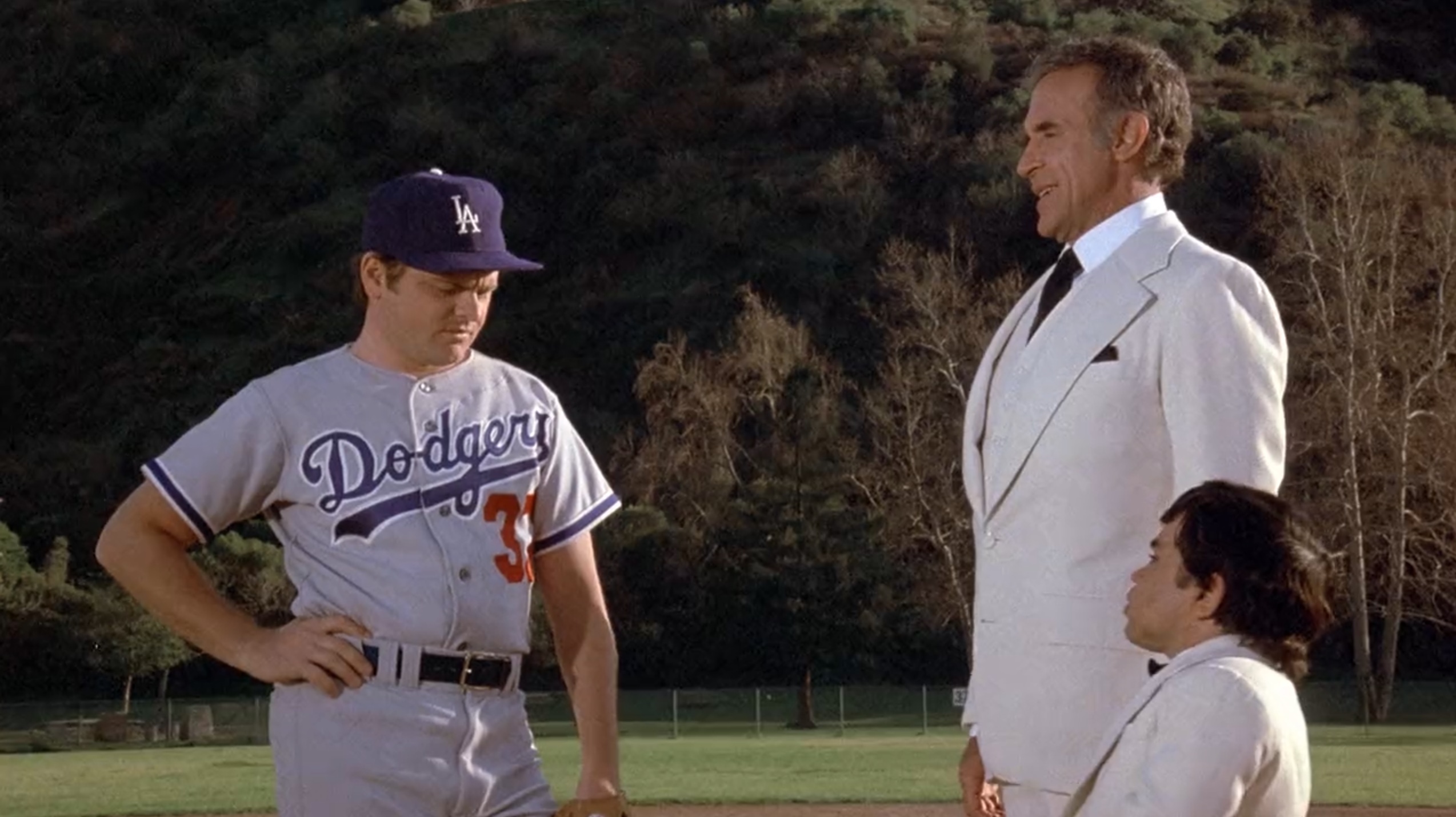 Ricardo Montalban, Gary Burghoff, and Hervé Villechaize in Fantasy Island (1977)