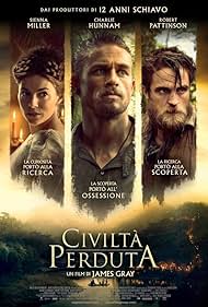 Charlie Hunnam, Sienna Miller, and Robert Pattinson in Civiltà perduta (2016)