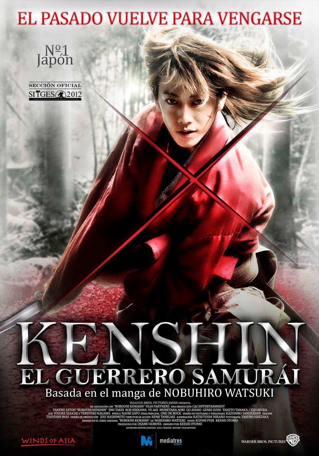 Takeru Satoh in Rurouni Kenshin Part I: Origins (2012)