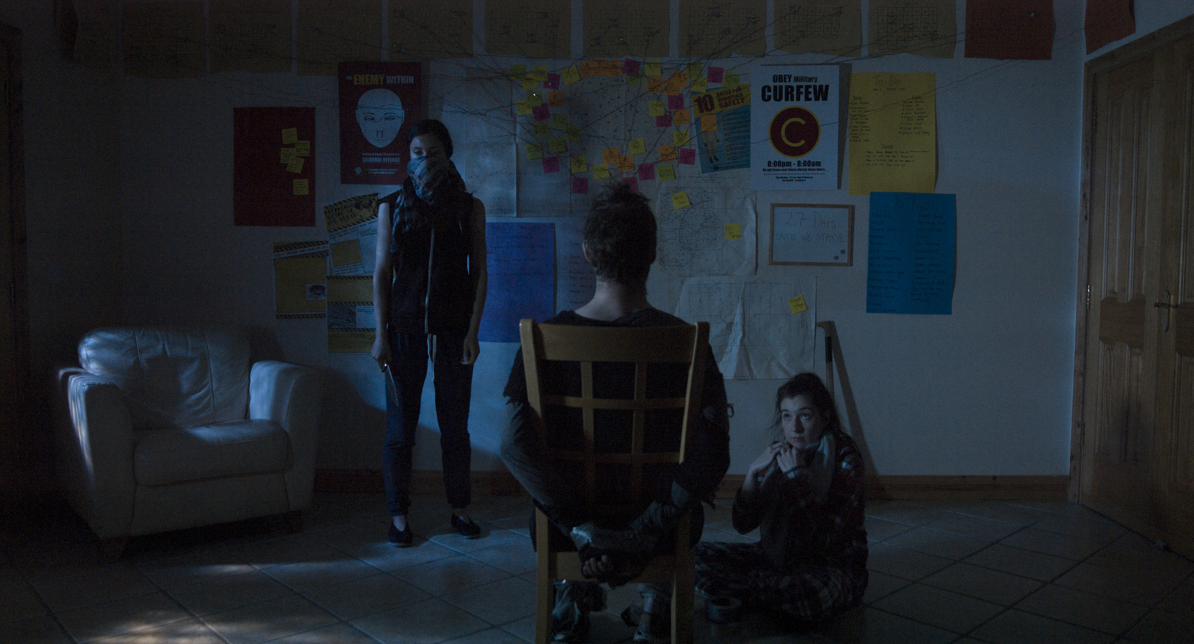 Florence Ordesh, Phil Dillon and Sinead Fox in 'An Extinction'