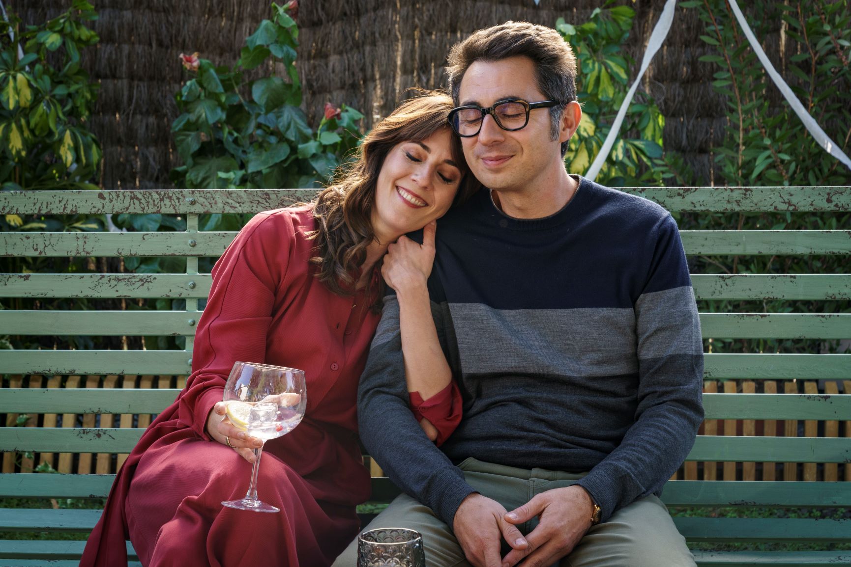 Berto Romero and Eva Ugarte in Mira lo que has hecho (2018)