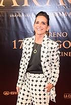 Norma Martínez -red carpet lanzamiento La casa del caracol