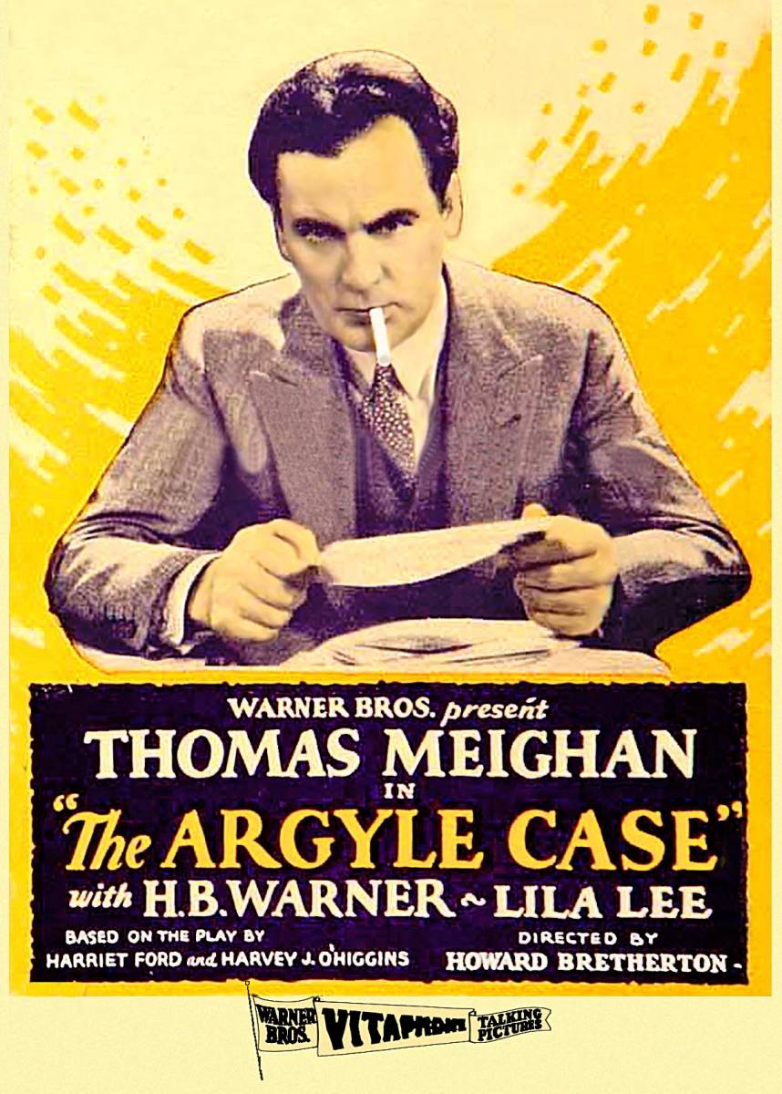 Thomas Meighan in The Argyle Case (1929)