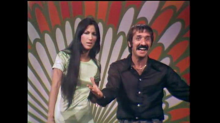 Cher and Sonny Bono in Rowan & Martin's Laugh-In (1967)