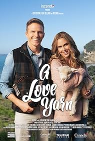 Anna Hutchison and Simon Arblaster in A Love Yarn (2021)