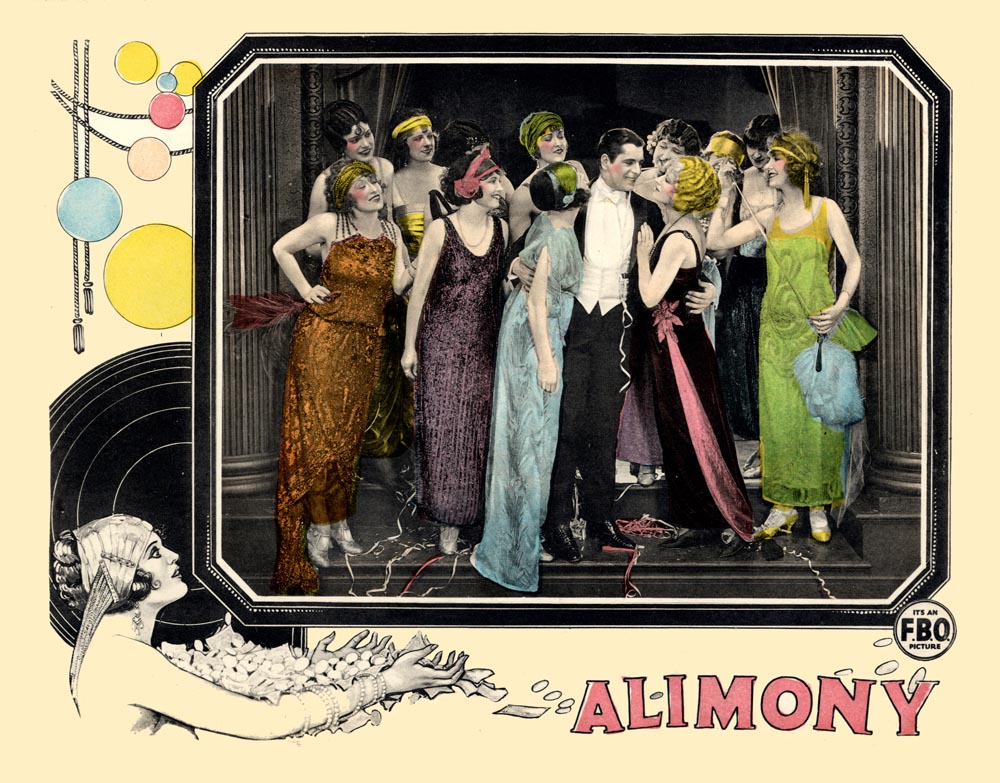 Warner Baxter, Grace Darmond, Ruby Miller, and Jackie Saunders in Alimony (1924)