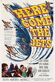 Steve Brodie, Jean Carson, Mark Dana, and John Doucette in Here Come the Jets (1959)