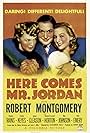 Rita Johnson, Evelyn Keyes, and Robert Montgomery in Here Comes Mr. Jordan (1941)