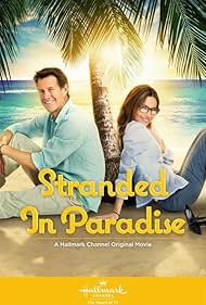 Vanessa Marcil and James Denton in Stranded in Paradise (2014)