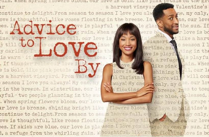 Brooks Darnell and Erinn Westbrook in Advice to Love By (2021)