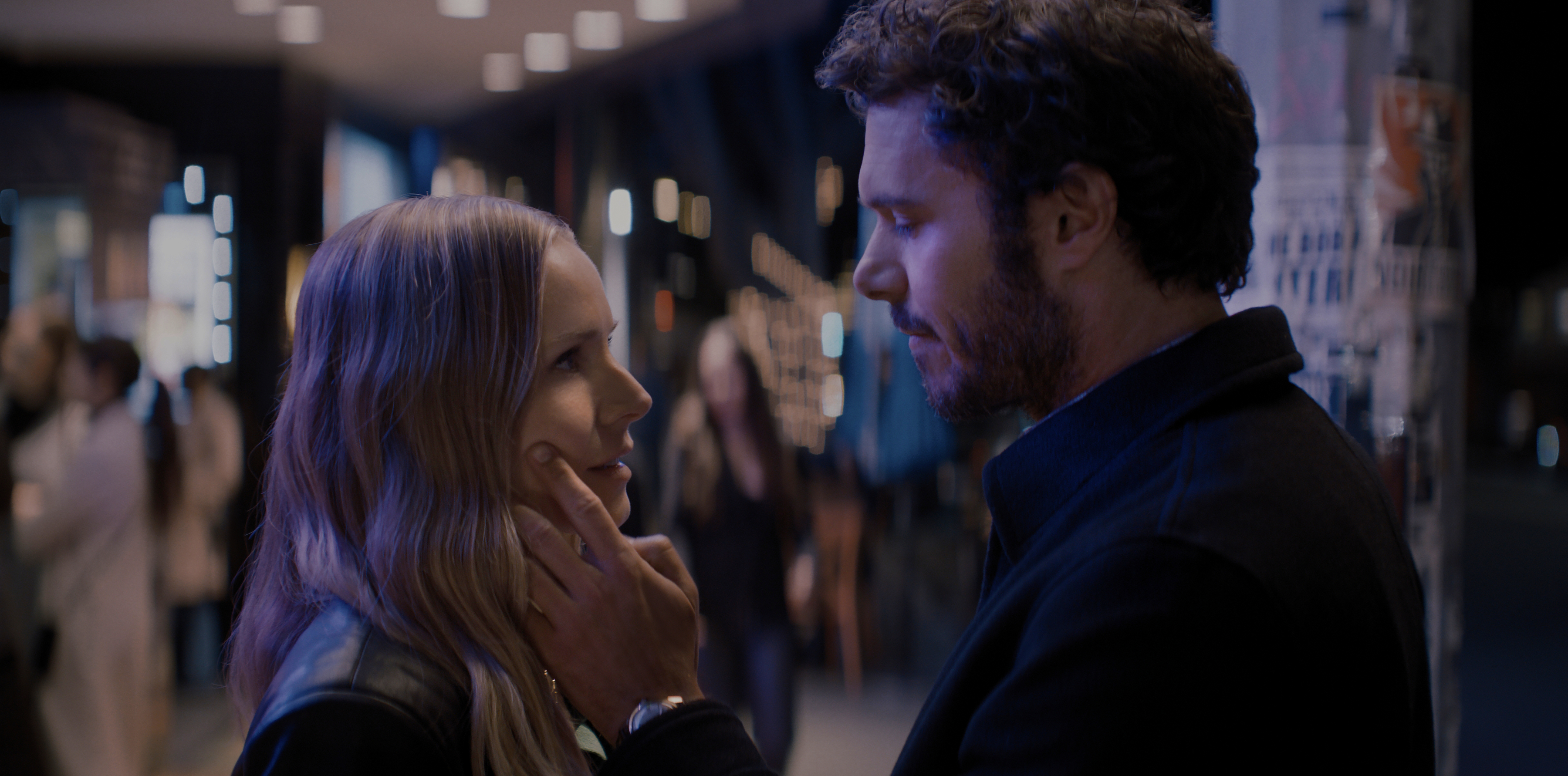 Kristen Bell and Adam Brody in Nobody Wants This (2024)