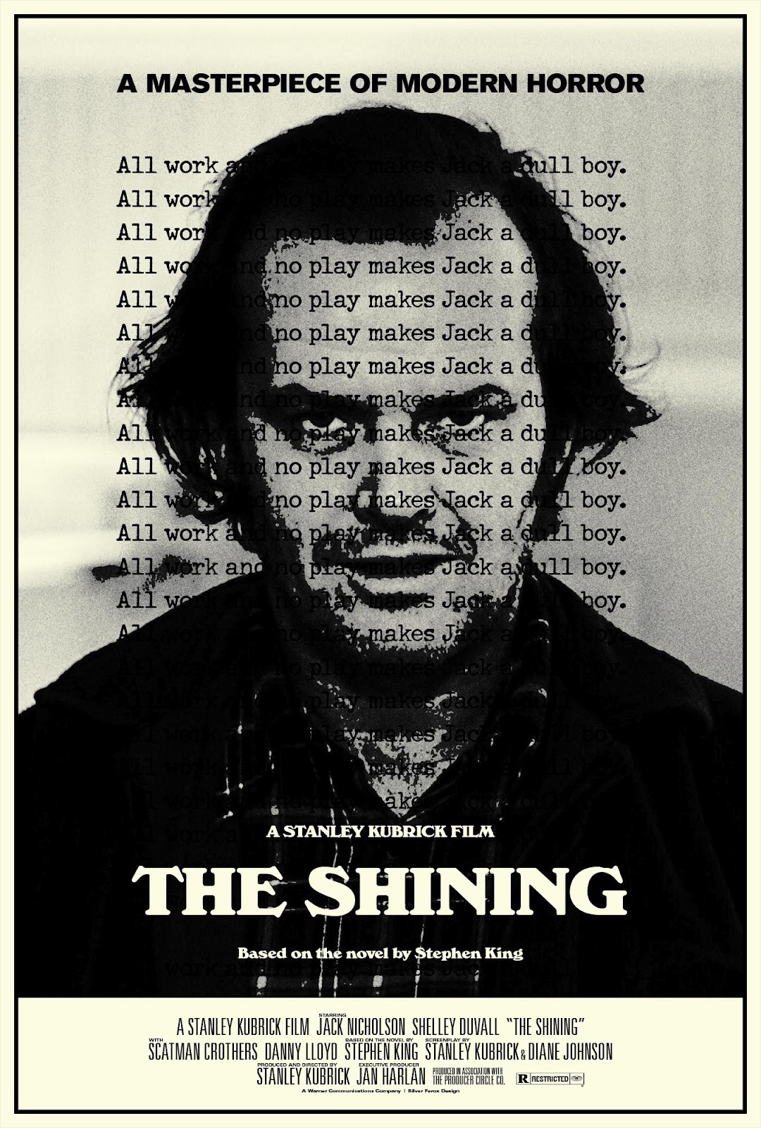 Jack Nicholson in The Shining (1980)