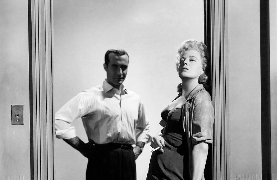 Ricardo Montalban and Shelley Winters in Let No Man Write My Epitaph (1960)