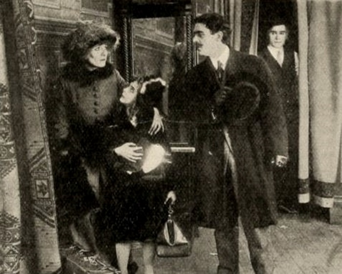 Mary Alden, Pauline Curley, and Jack Hopkins in The Better Way (1913)