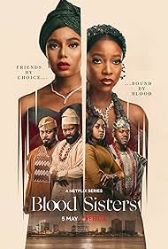 Ramsey Nouah, Kate Henshaw-Nuttal, Gabriel Afolayan, Deyemi Okanlawon, Nancy Isime, and Ini Dima Okojie in Blood Sisters (2022)