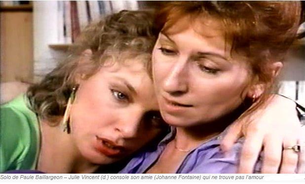 Johanne Fontaine and Julie Vincent in Solo (1991)