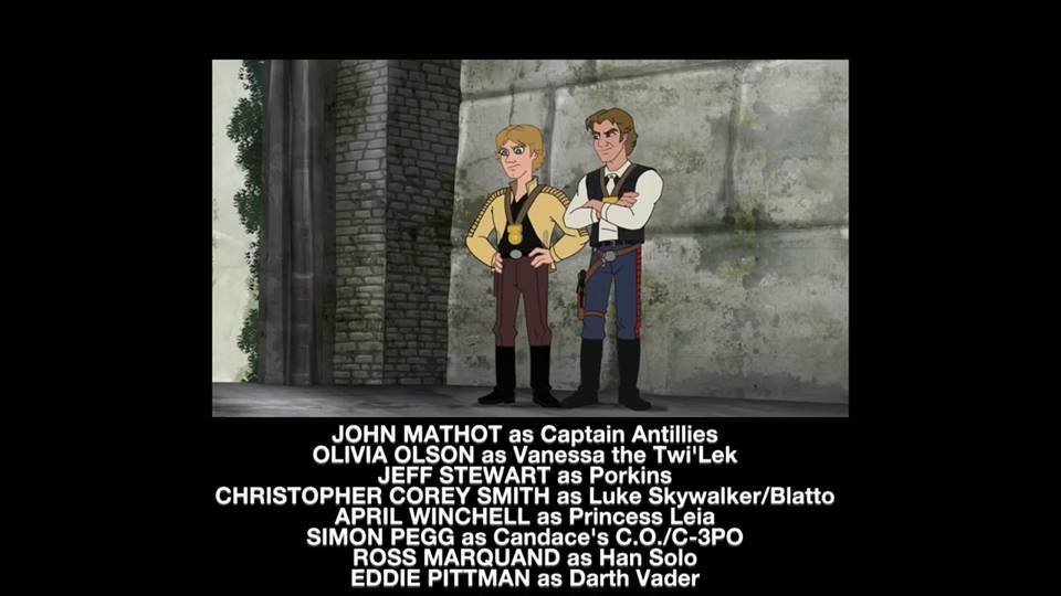 Phineas and Ferb Star Wars Credits