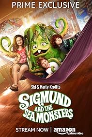 Kyle Breitkopf, Rebecca Bloom, Solomon Stewart, and The Krofft Puppets in Sigmund and the Sea Monsters (2016)