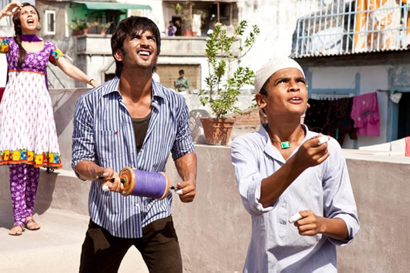 Amrita Puri, Sushant Singh Rajput, and Digvijay Deshmukh in Kai Po Che (2013)