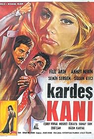 Filiz Akin, Ahmet Mekin, and Semih Sergen in Kardes Kani (1964)