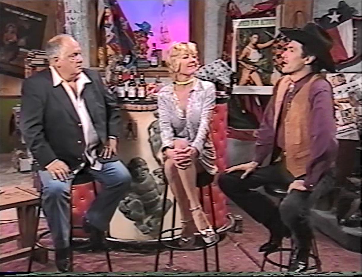 John Bloom, Andy Sidaris, and Julie K. Smith in Joe Bob's Drive-In Theater (1987)