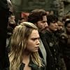 Henry Ian Cusick, Eliza Taylor, and Bob Morley in The 100 (2014)