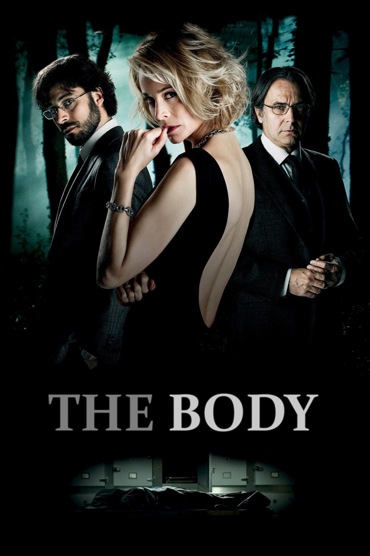 Jose Coronado, Belén Rueda, and Hugo Silva in The Body (2012)