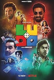 Abhishek Bachchan, Fatima Sana Shaikh, Inayat Verma, Pankaj Tripathi, Aditya Roy Kapoor, Rajkummar Rao, Pearle Maaney, Sanya Malhotra, and Rohit Saraf in Ludo (2020)