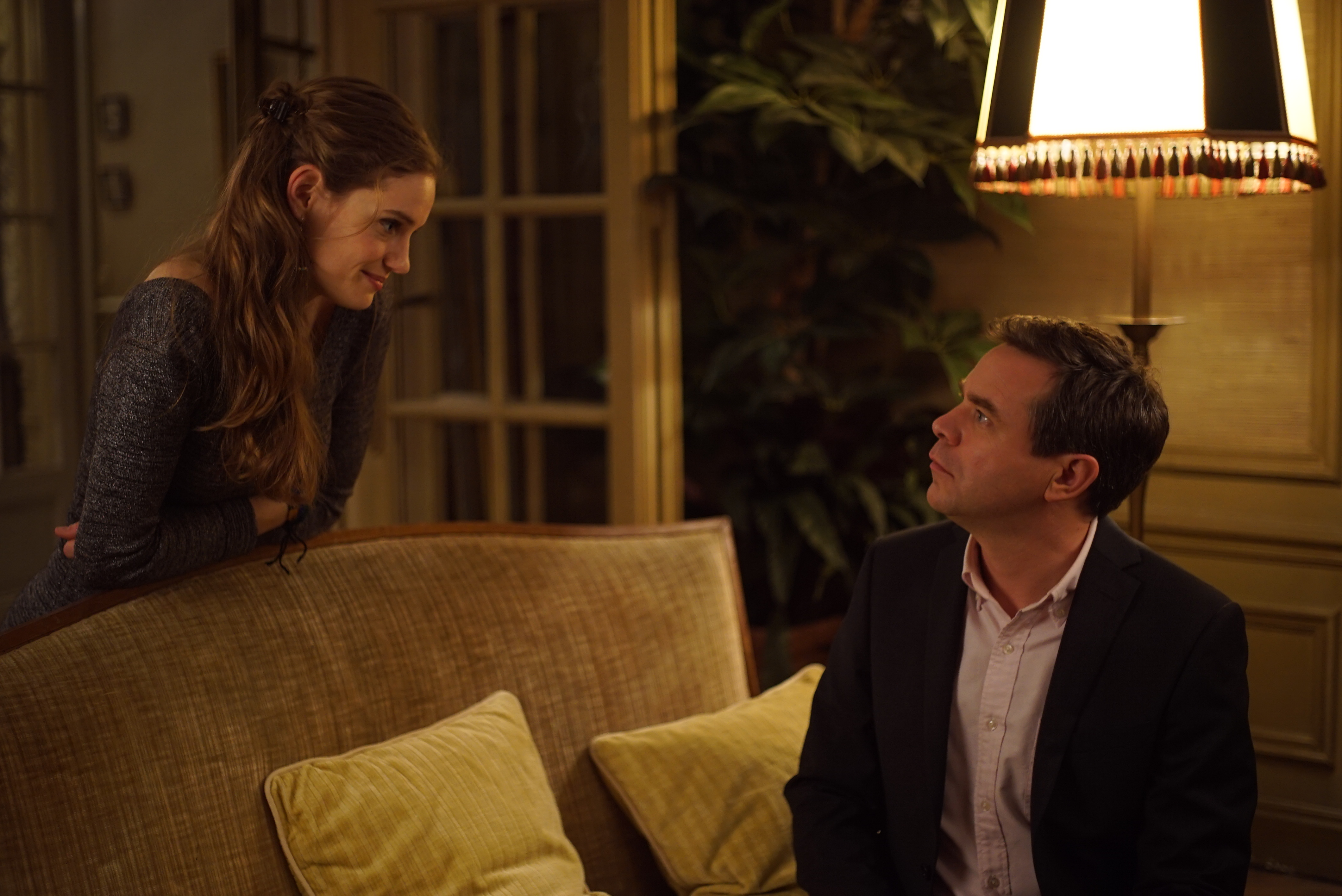 Guillaume de Tonquédec and Noémie Schmidt in The Student and Mister Henri (2015)