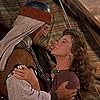 John Wayne and Susan Hayward in The Conqueror (1956)