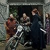 Nick Frost, Daniel Wu, Emily Beecham, and Ella-Rae Smith in Into the Badlands (2015)