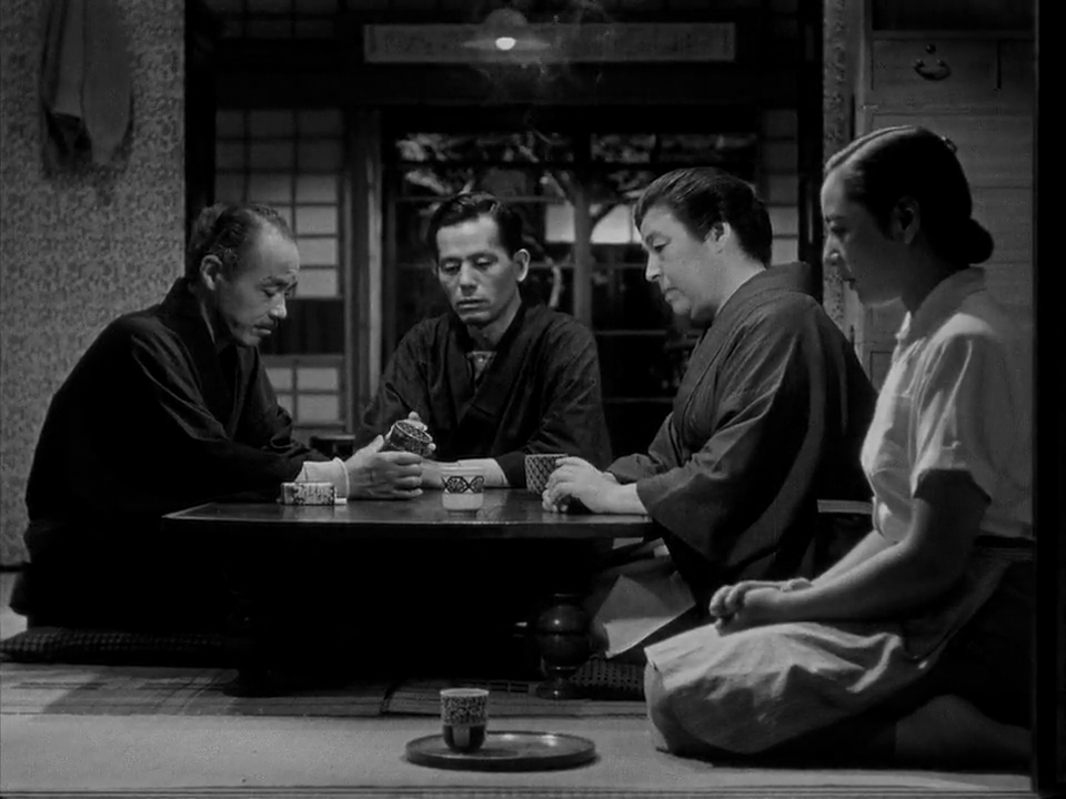 Chieko Higashiyama, Kuniko Miyake, Chishû Ryû, and Ichirô Sugai in Early Summer (1951)