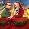 Niall Matter and Erin Krakow in Engaging Father Christmas (2017)