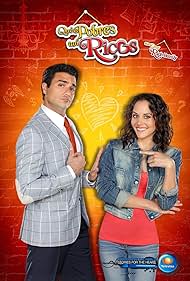 Jaime Camil and Zuria Vega in Qué pobres tan ricos (2013)